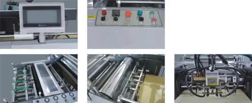 Auto Laminating Machine Thermal Film Double Side Laminator (SAFM-1080)