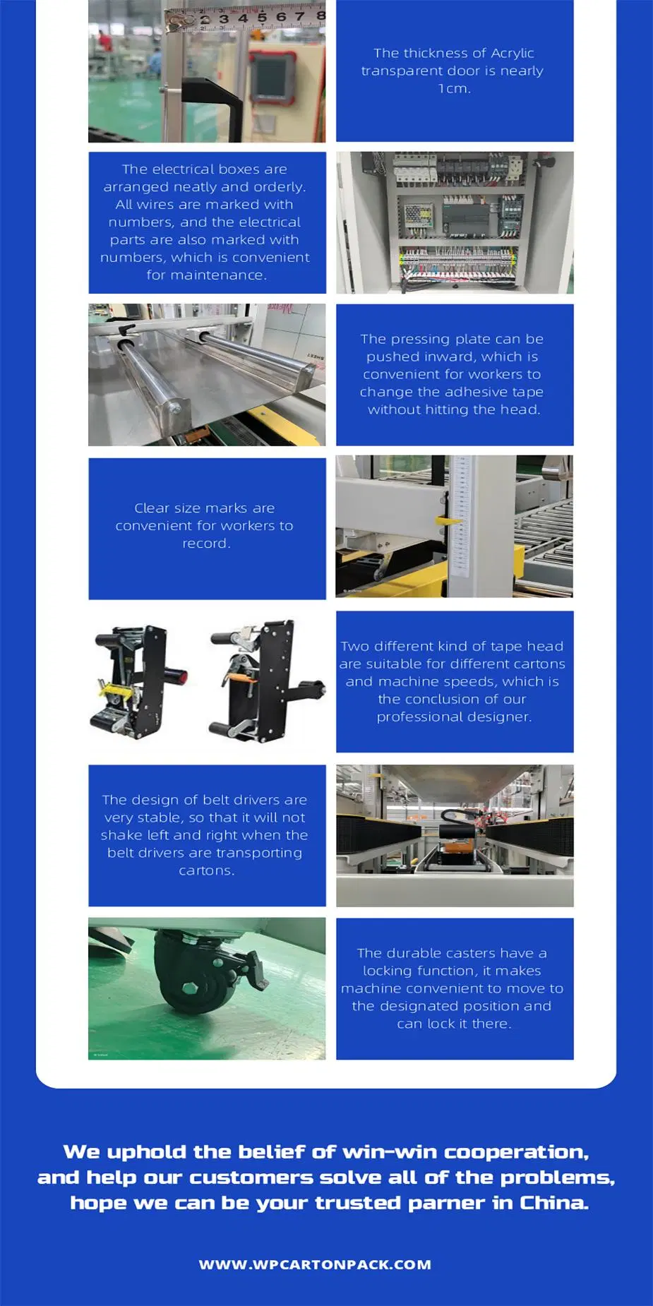 Automatic Vertical Case Erector Carton Erecting Machine Box Forming Machine Carton Packing Machine