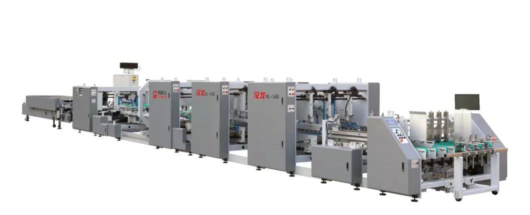 E, B, C, A 3ply &amp; 5ply Cardboard Corrugated Carton Packing Box Automatic Folder Gluer